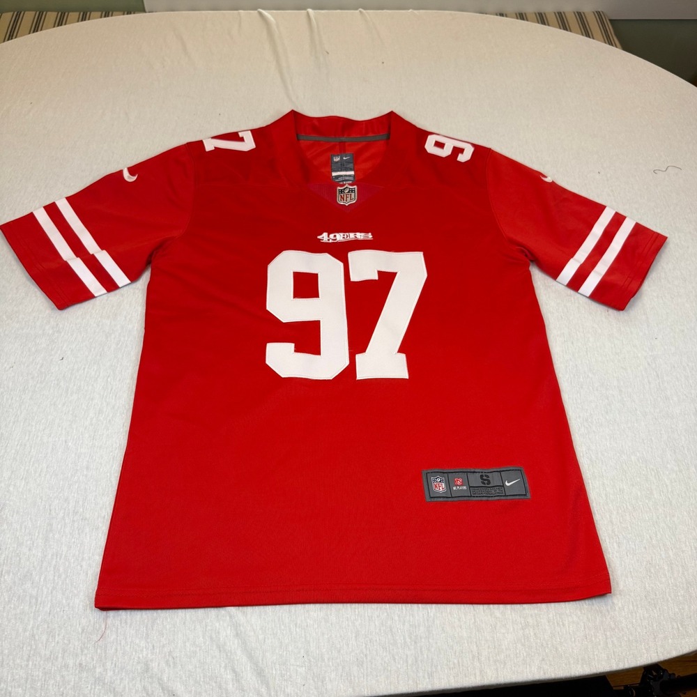 Nike NFL San Francisco 49ers Nick Bosa 97 Jersey Red Men's Size‎ Small
